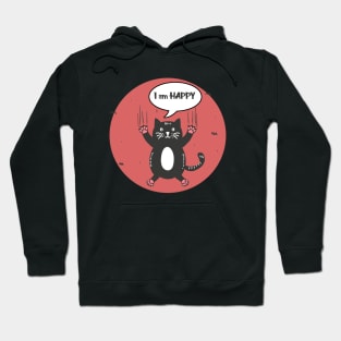 Happy cat Hoodie